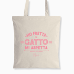 Shopper 'Ho fretta il gatto mi aspetta'